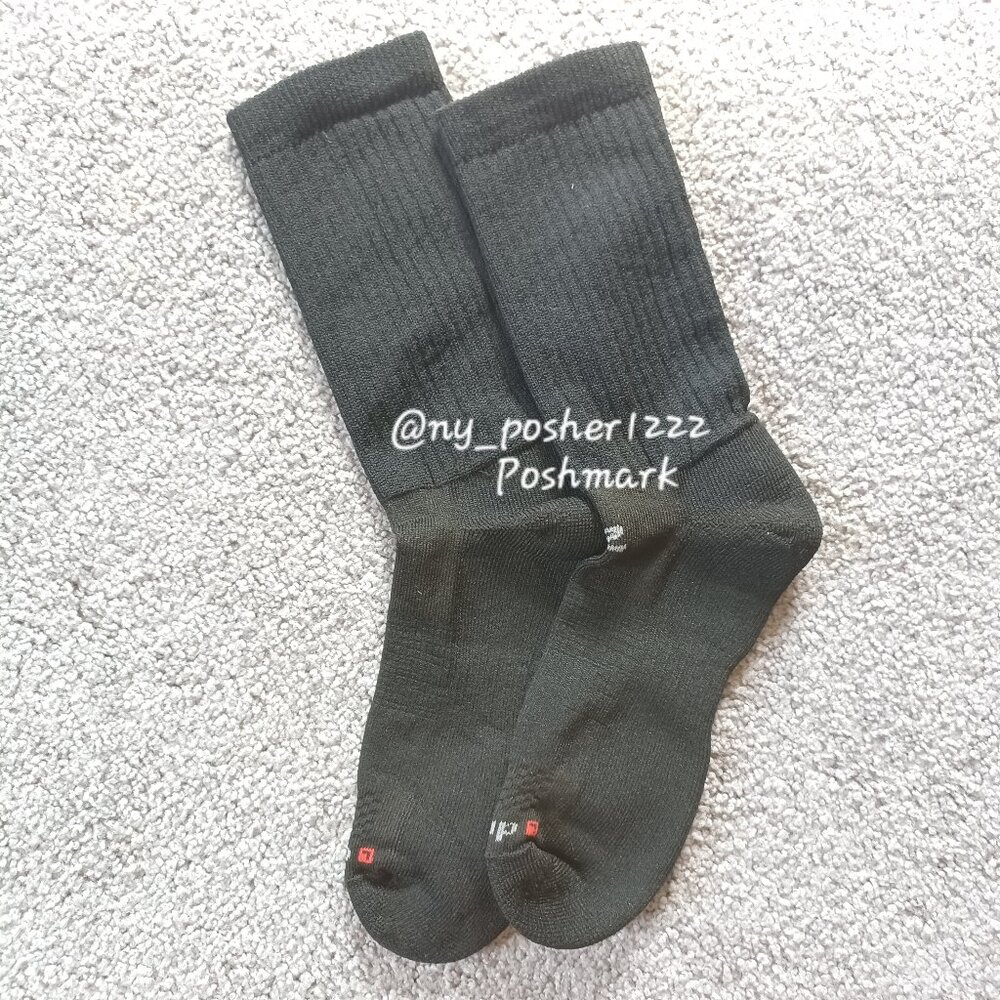 𝙙𝙧𝙮𝙢𝙖𝙭 𝙍𝙊𝘼𝘿 𝙍𝙐𝙉𝙉𝙀𝙍 𝙎𝙋𝙊𝙍𝙏𝙎 Calf Socks L ⚫